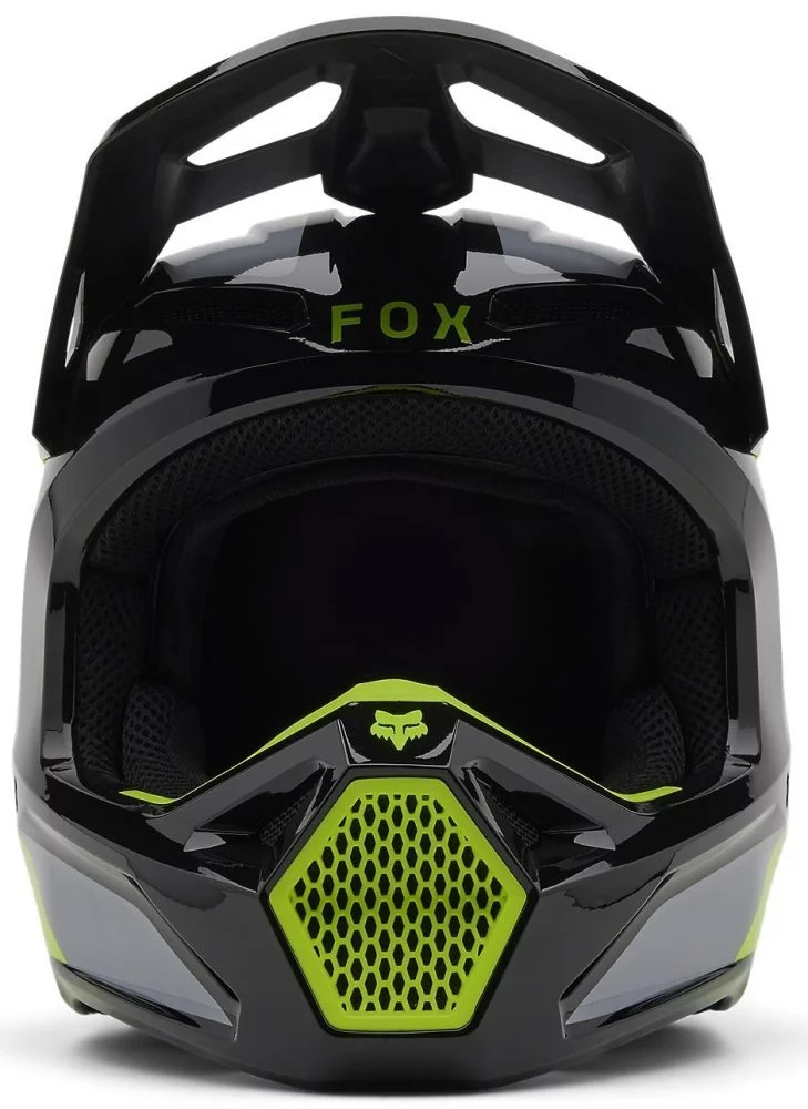 Fox Head YTH V1 HELMET - LEAN [GREY]