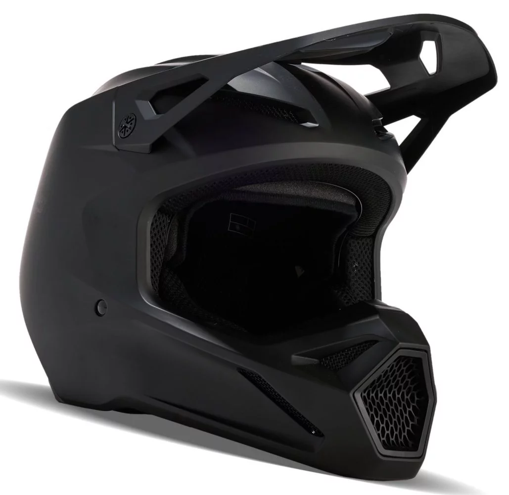 Fox Head YTH V1 HELMET - MATTE [BLACK]