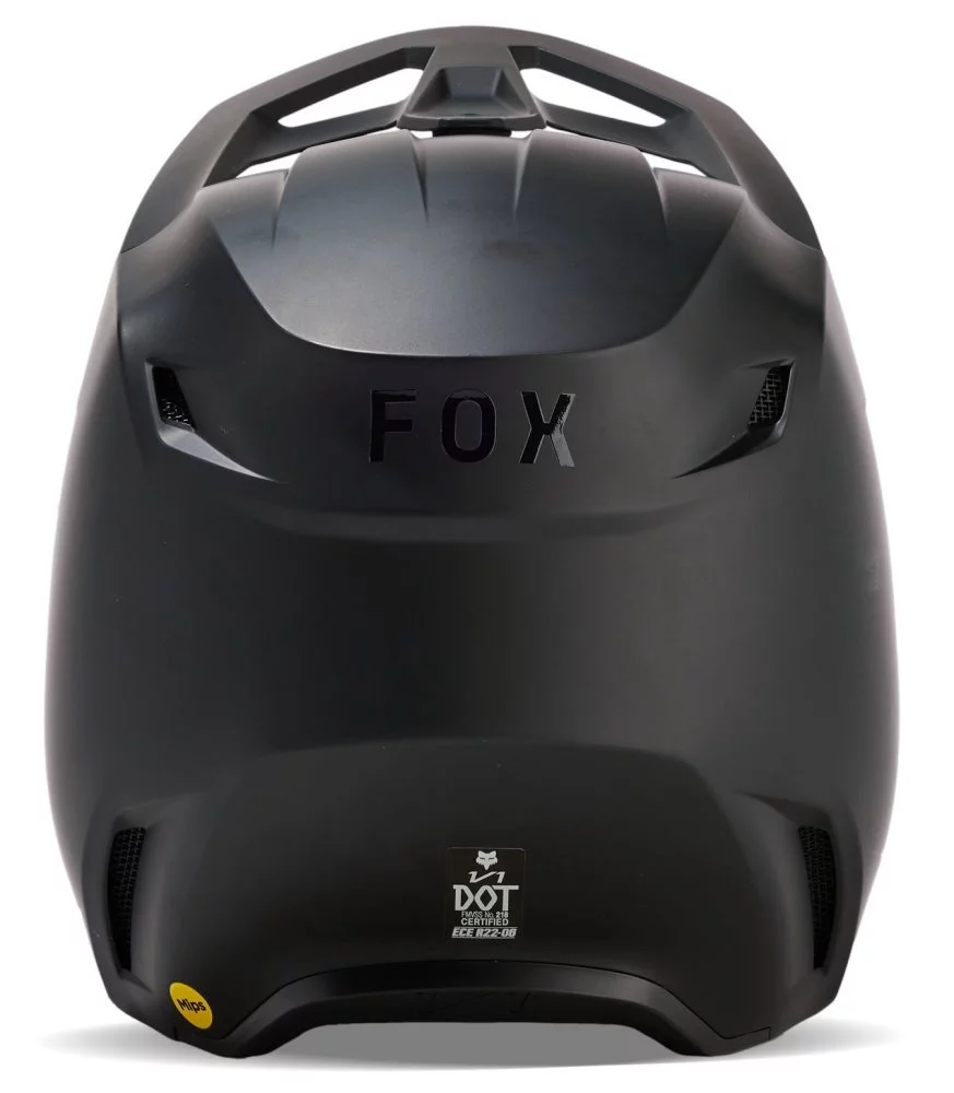 Fox Head YTH V1 HELMET - MATTE [BLACK]