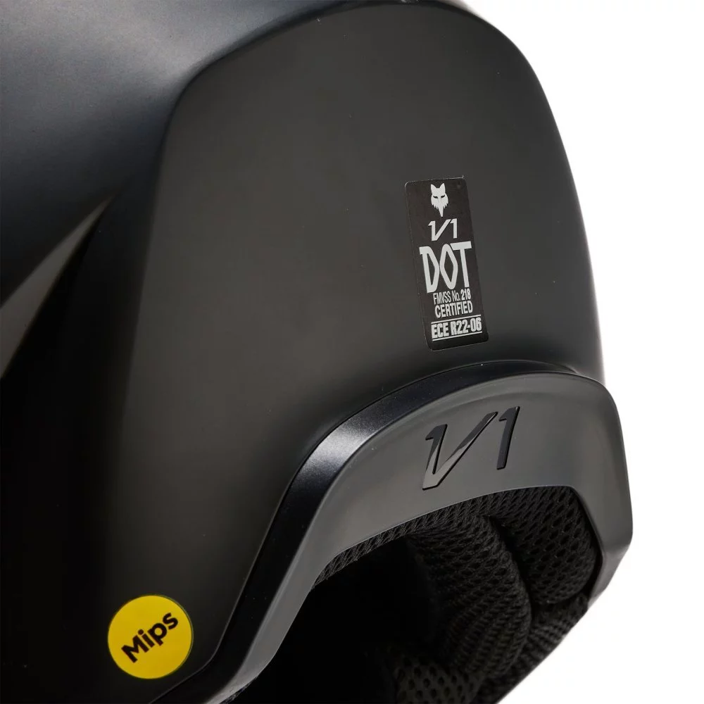 Fox Head YTH V1 HELMET - MATTE [BLACK]