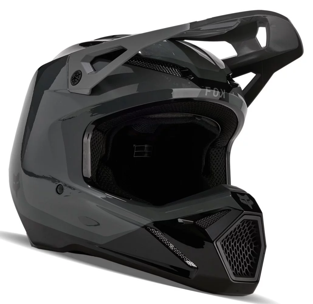 Fox Head YTH V1 HELMET - NITRO [DARK SHADOW]