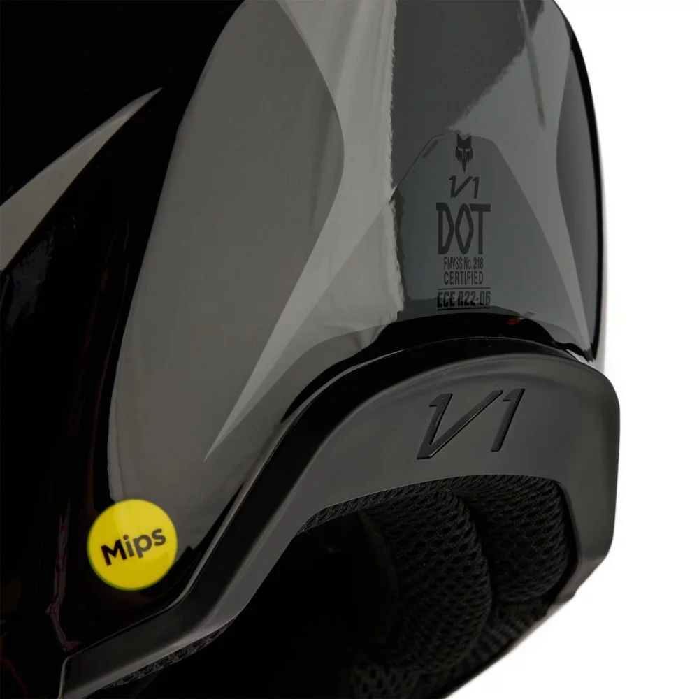Fox Head YTH V1 HELMET - NITRO [DARK SHADOW]