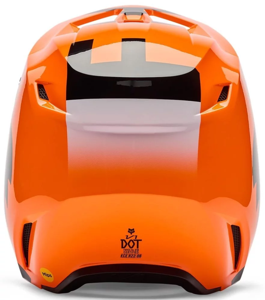 Fox Head YTH V1 HELMET - SHIELD [FLO ORANGE]