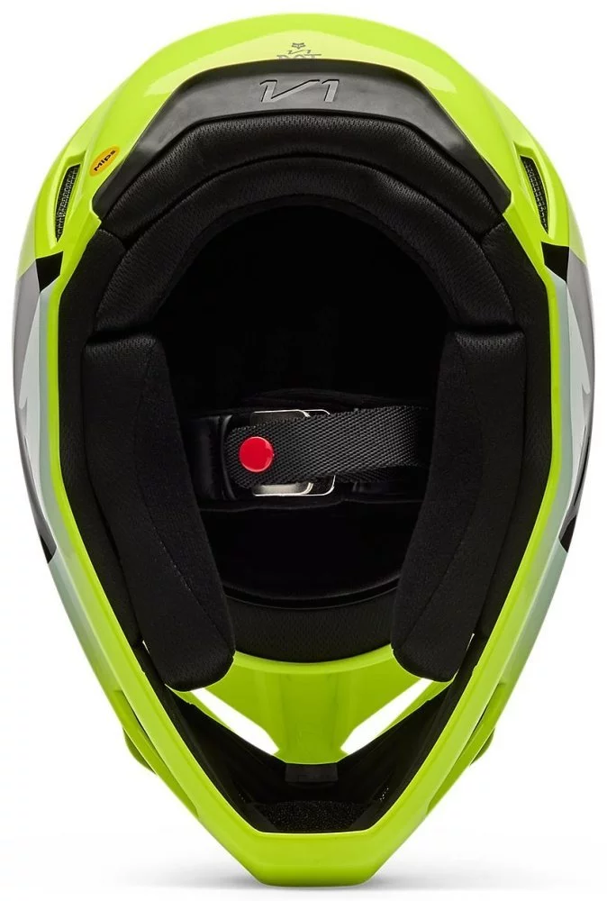 Fox Head YTH V1 HELMET - SHIELD [FLO YELLOW]