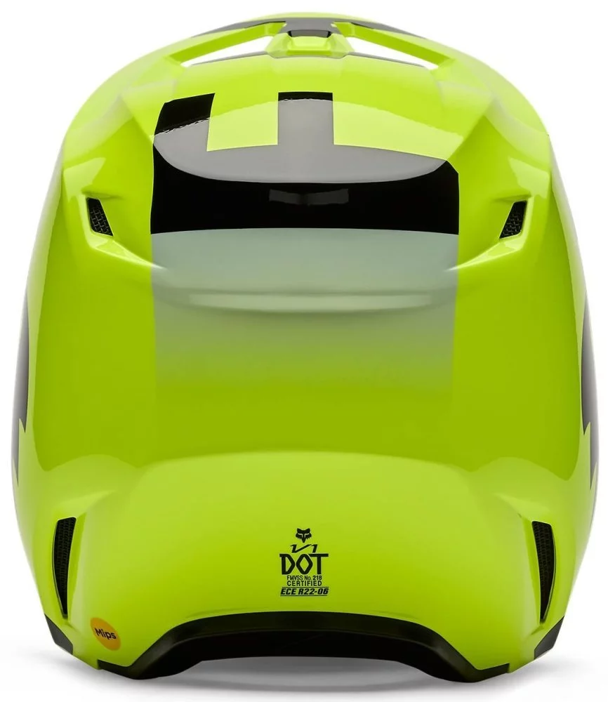 Fox Head YTH V1 HELMET - SHIELD [FLO YELLOW]