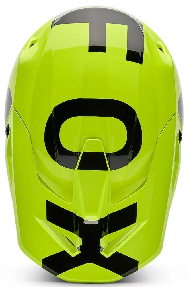 Fox Head YTH V1 HELMET - SHIELD [FLO YELLOW]
