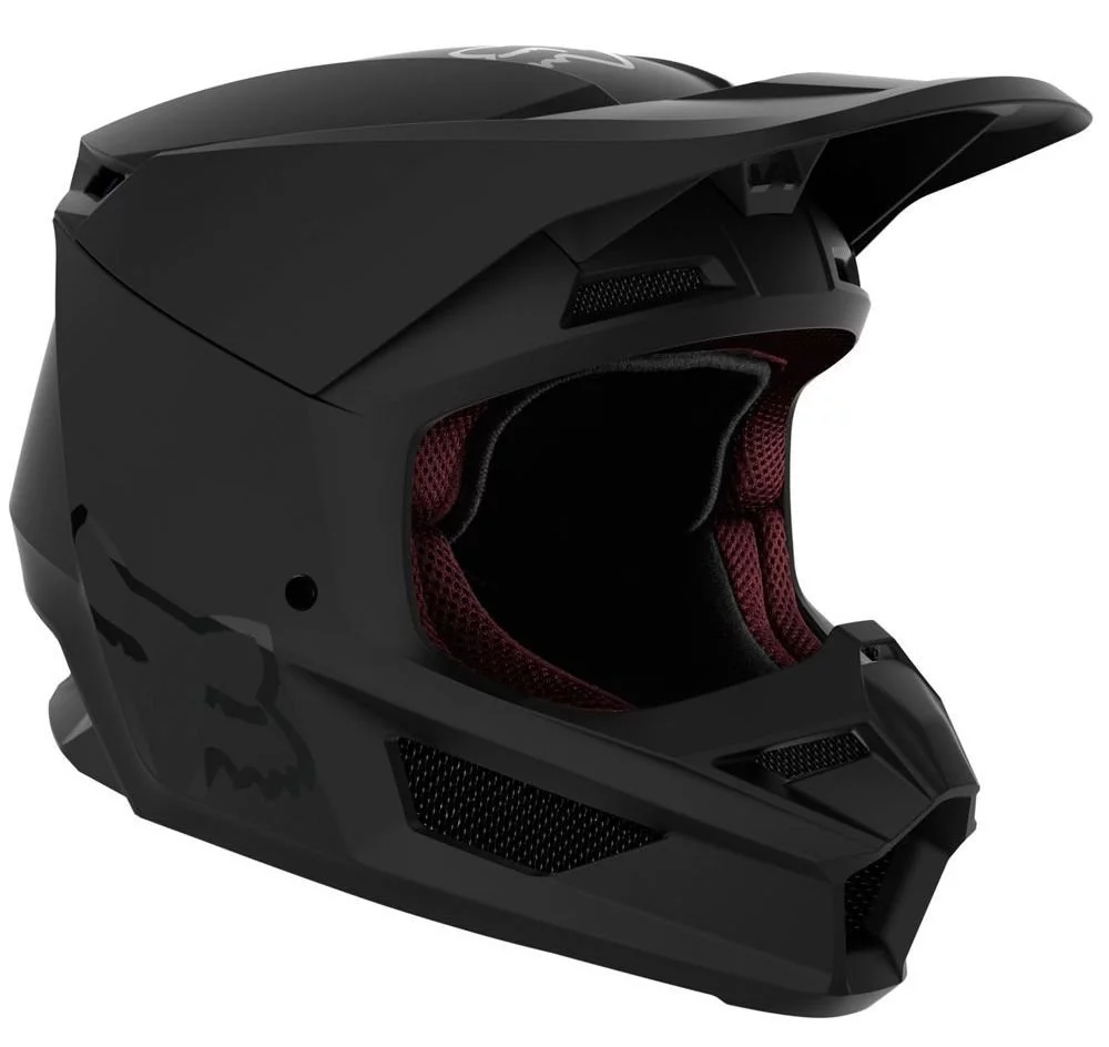 Fox Head YTH V1 MIPS MATTE HELMET [BLACK]