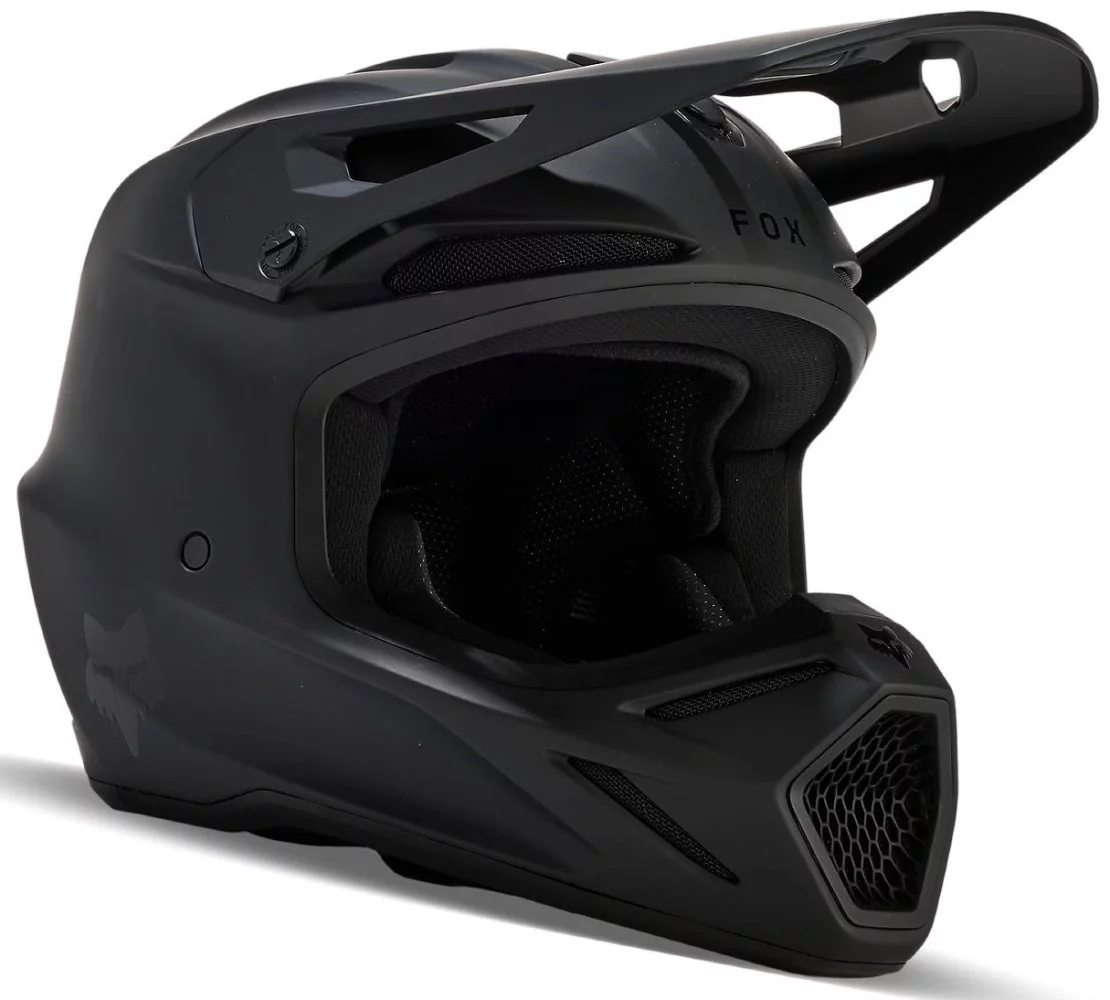 Fox Head YTH V3 HELMET - SOLID [BLACK]