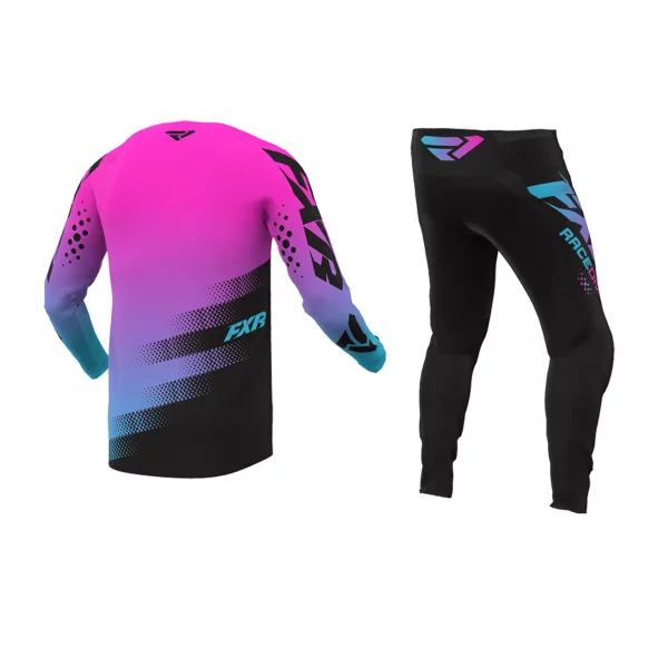 FXR CLUTCH MX 22-E-PINK/SKY BLUE/BLACK