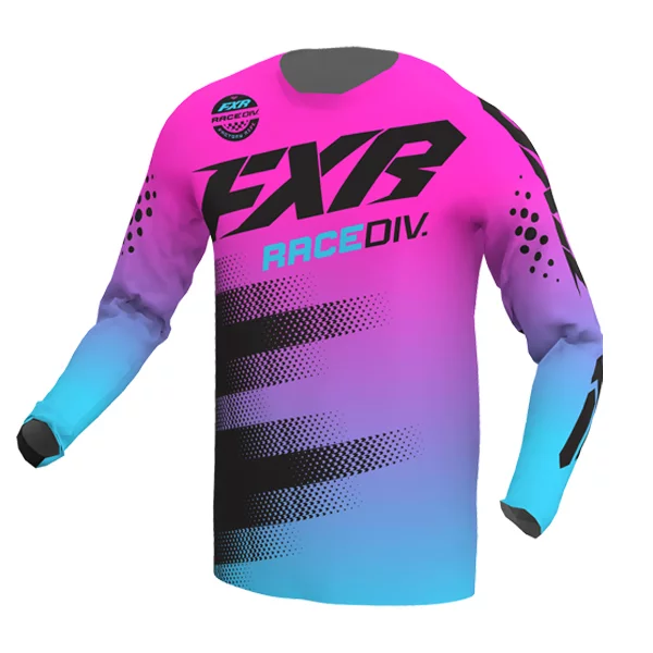FXR CLUTCH MX 22-E-PINK/SKY BLUE/BLACK