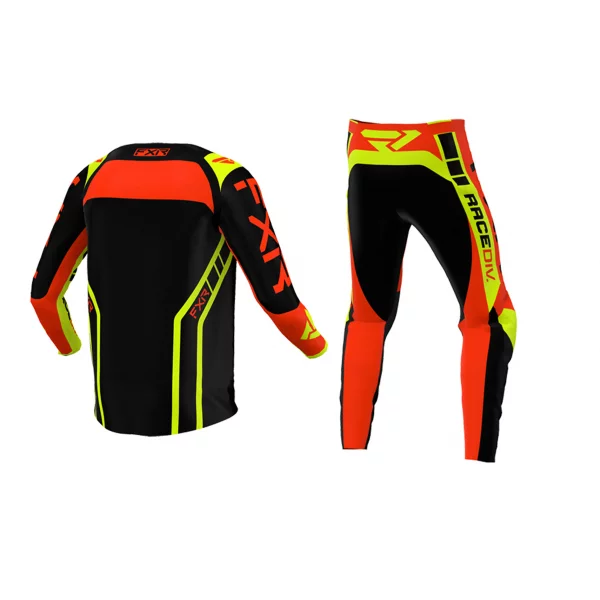 FXR YTH CLUTCH PRO MX 22-BLACK/NUKE RED/HI-VIS