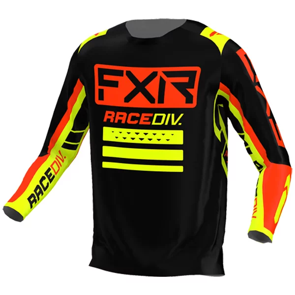FXR YTH CLUTCH PRO MX 22-BLACK/NUKE RED/HI-VIS