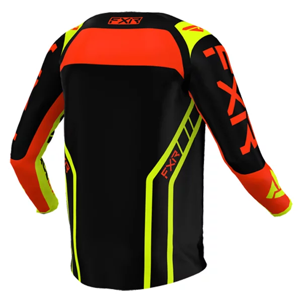 FXR YTH CLUTCH PRO MX 22-BLACK/NUKE RED/HI-VIS