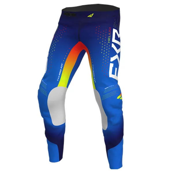 FXR YTH PRO-STRETCH MX 22-NAVY/INFERNO