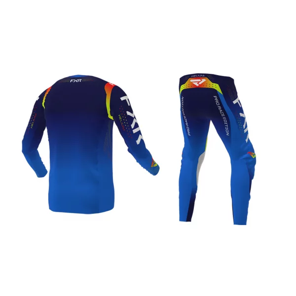 FXR YTH PRO-STRETCH MX 22-NAVY/INFERNO