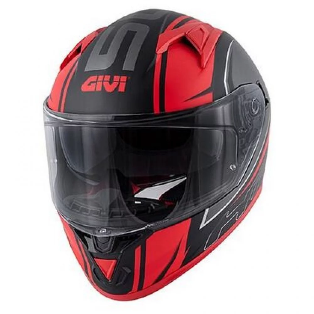 Givi 50.6 STOCCARDA BLADES MATT BLACK/RED