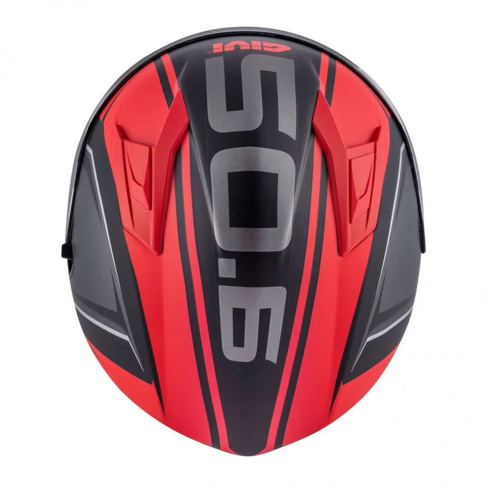 Givi 50.6 STOCCARDA BLADES MATT BLACK/RED
