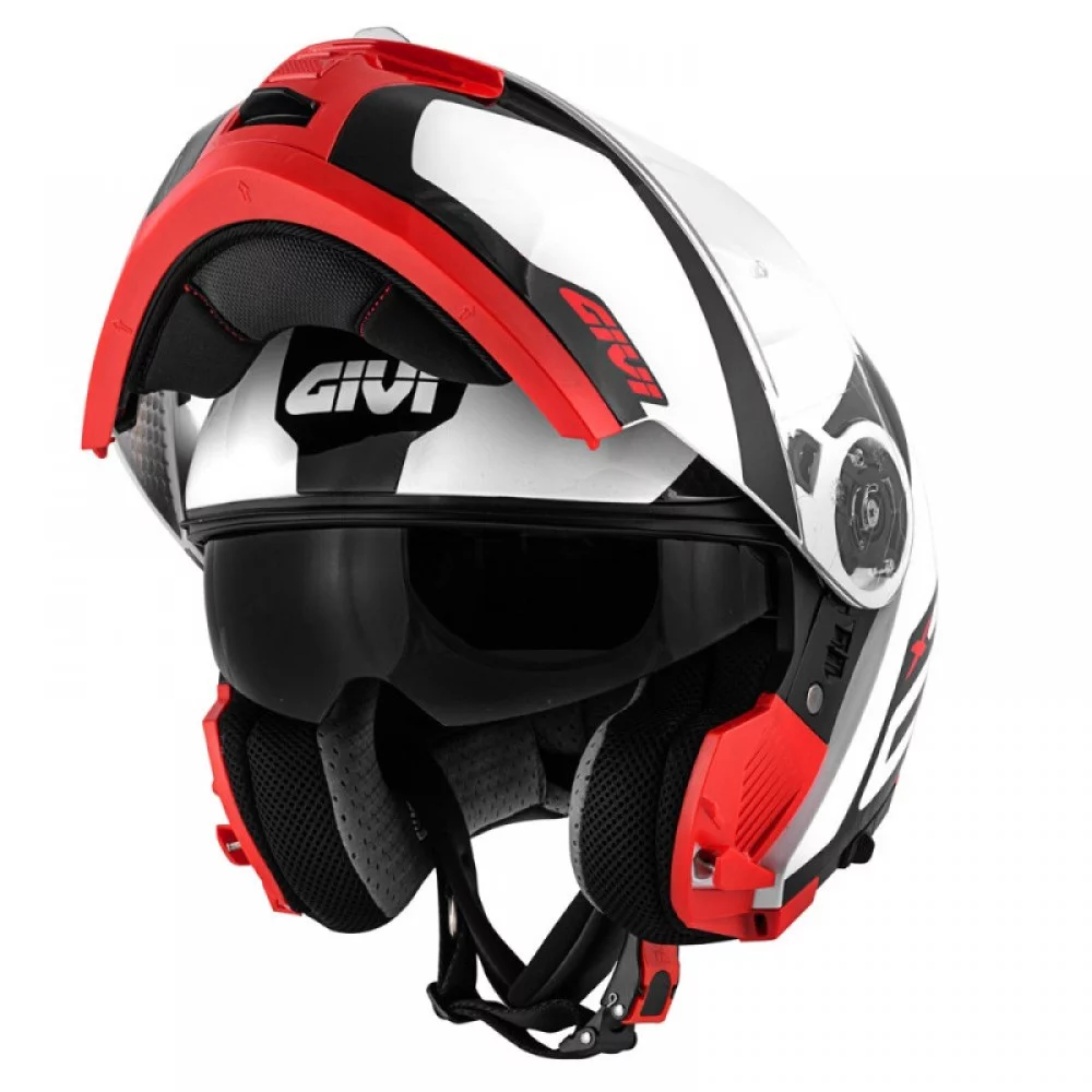 Givi X.21 CHALLENGER BLACK RED GREY