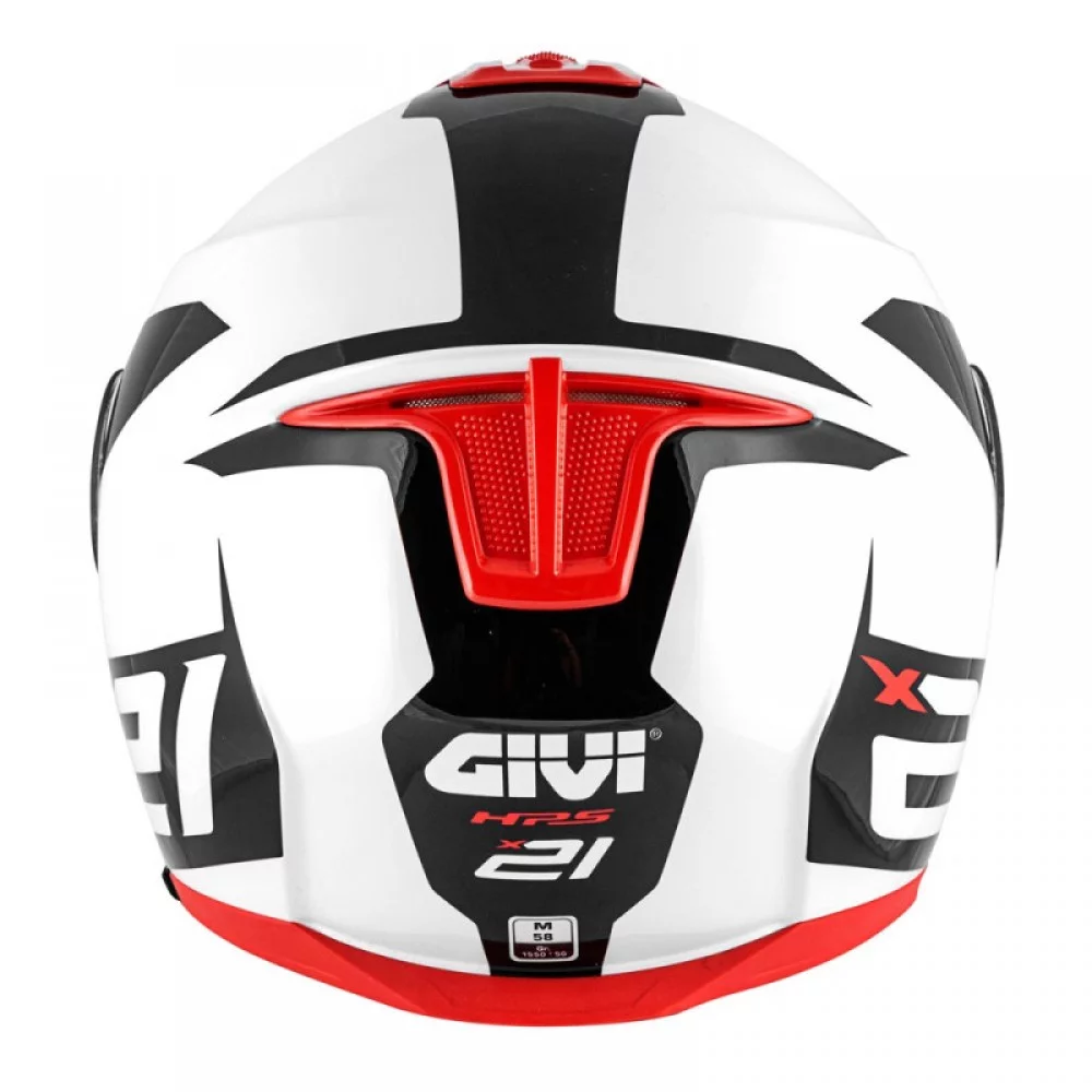 Givi X.21 CHALLENGER SPIRIT WHITE/BLACK/RED