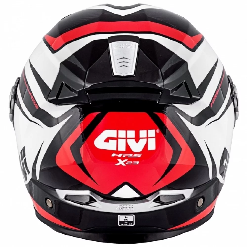 Givi X.23 SYDNEY POINTED WHITE/BLACK/RED
