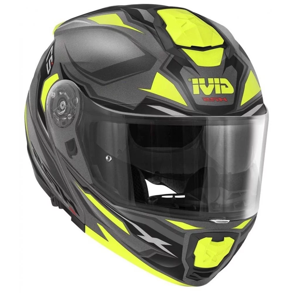 Givi X.27 SECTOR MATT BLACK/TITANIUM/YELLOW