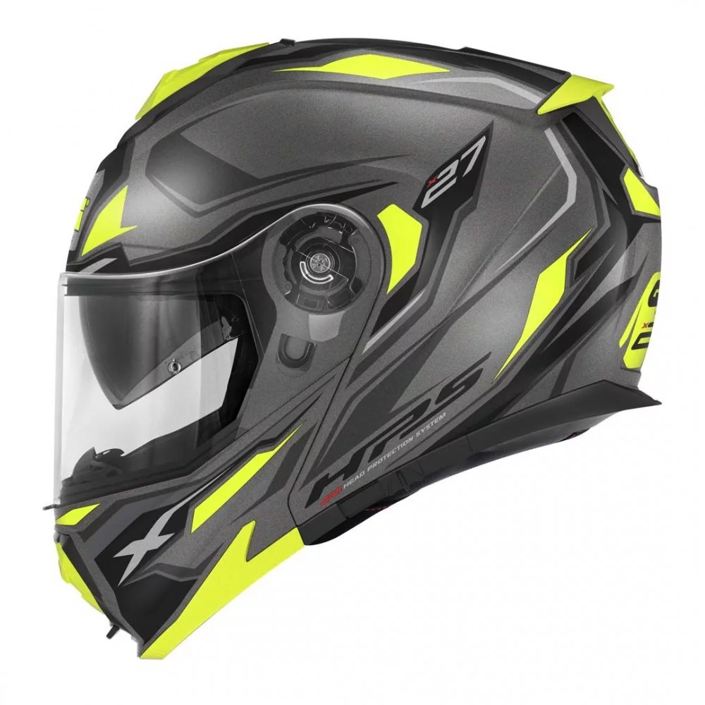 Givi X.27 SECTOR MATT BLACK/TITANIUM/YELLOW