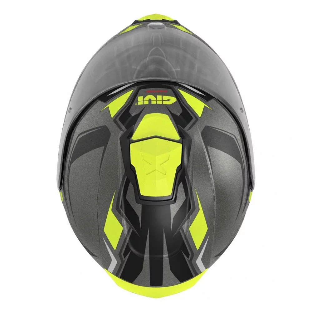 Givi X.27 SECTOR MATT BLACK/TITANIUM/YELLOW