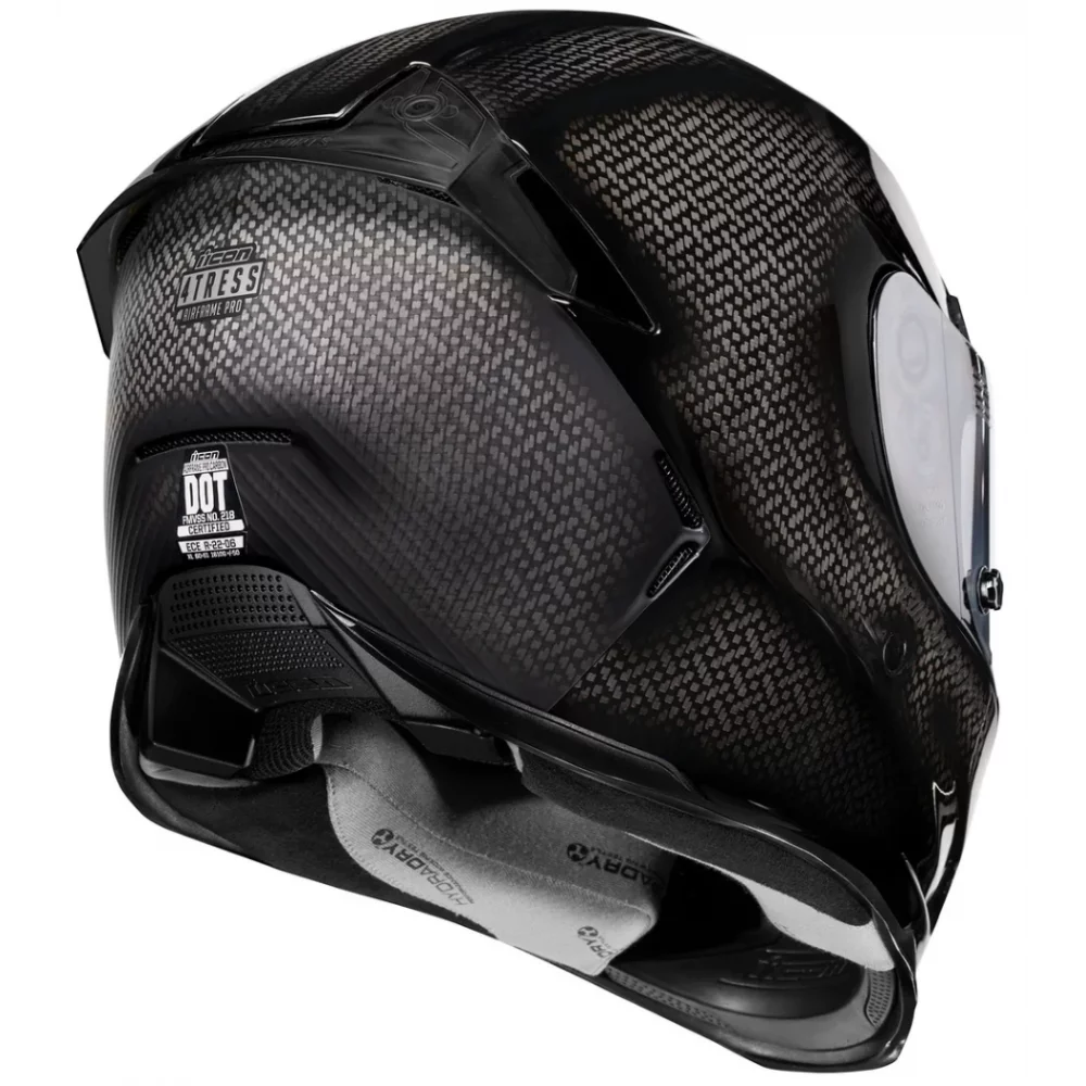 Icon AIRFRAME PRO CARBON 4TRESS BLACK/BLACK
