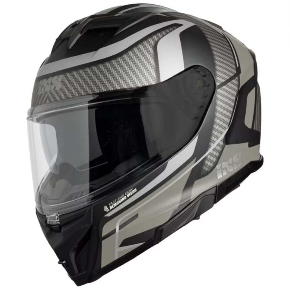 IXS 912 SV 2.0 BLACK/GREY MATT