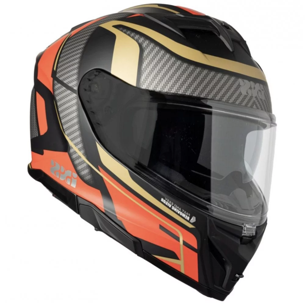 IXS 912 SV 2.0 BLACK/RED MATT