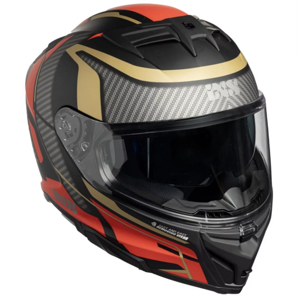 IXS 912 SV 2.0 BLACK/RED MATT