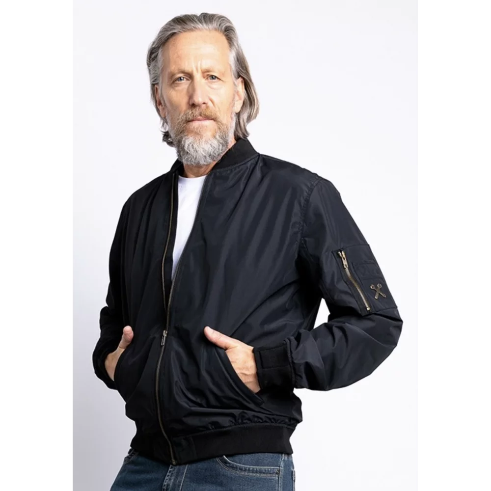 JOHN DOE FLIGHT JACKET BLACK