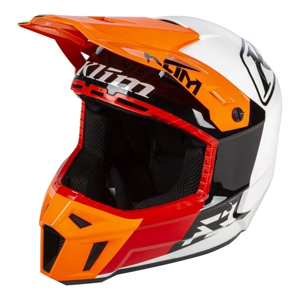 KLIM F3 ECE/DOT PRIZM ORANGE KRUSH