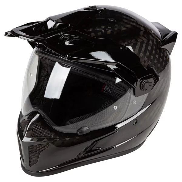 KLIM KRIOS ECE/DOT GLOSS KARBON BLACK