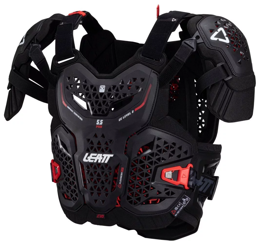 Leatt 5.5 PRO EVO CHEST PROTECTOR [BLACK]