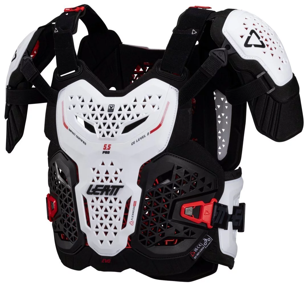 Leatt 5.5 PRO EVO CHEST PROTECTOR [WHITE]