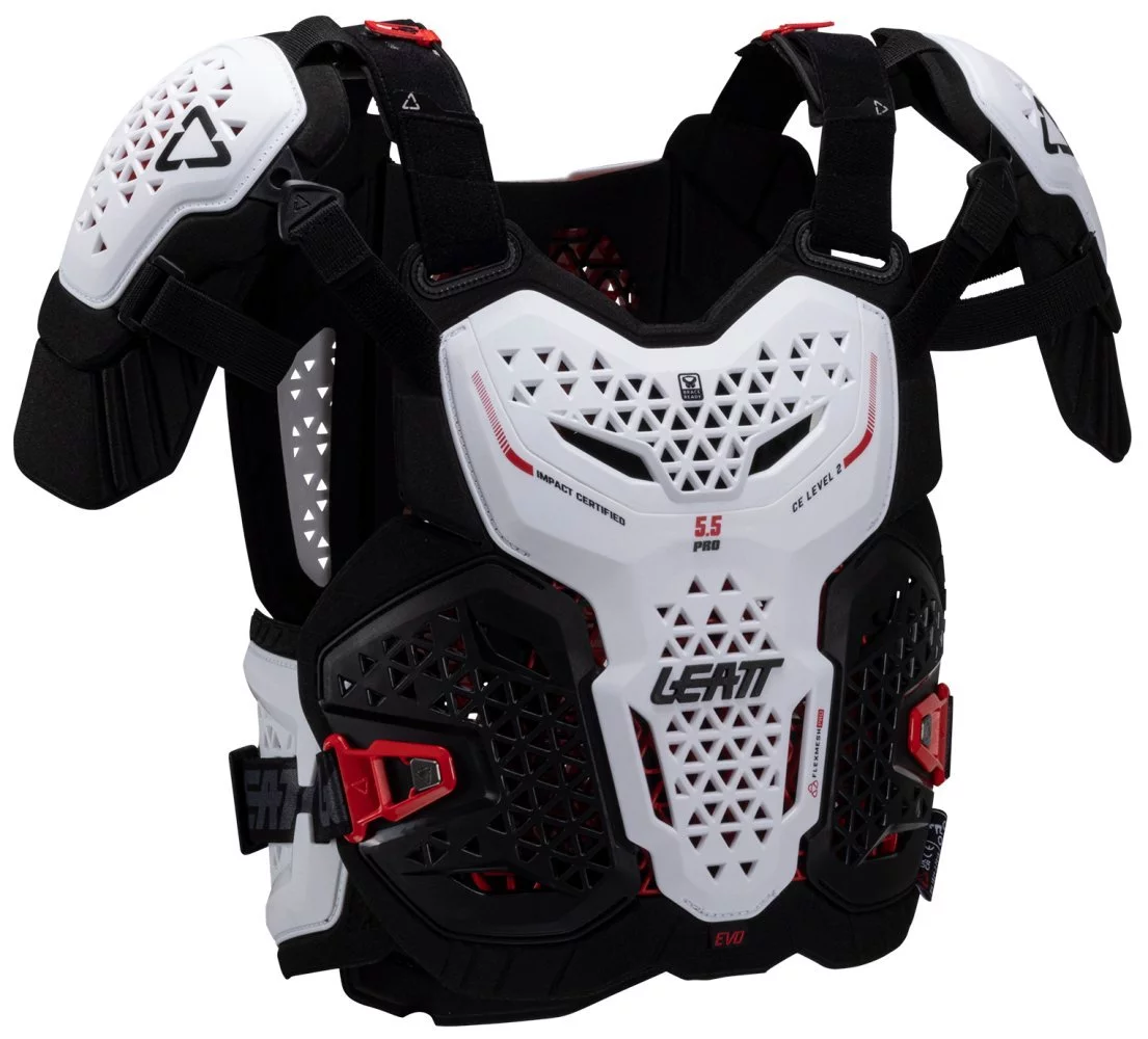 Leatt 5.5 PRO EVO CHEST PROTECTOR [WHITE]