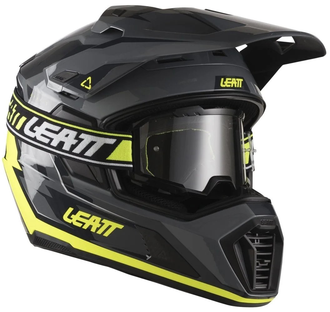 Leatt 7.5 ADVENTURE HELMET + GOGGLE [HI-VIZ]