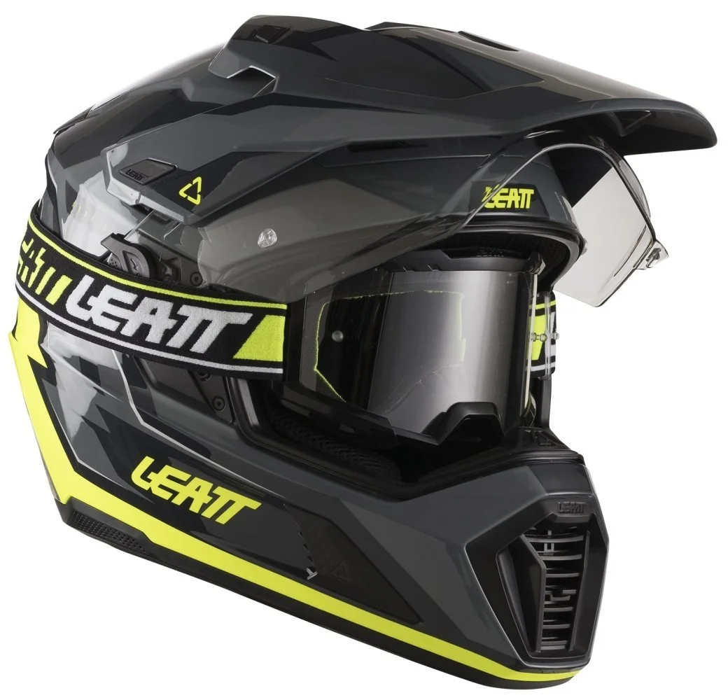 Leatt 7.5 ADVENTURE HELMET + GOGGLE [HI-VIZ]