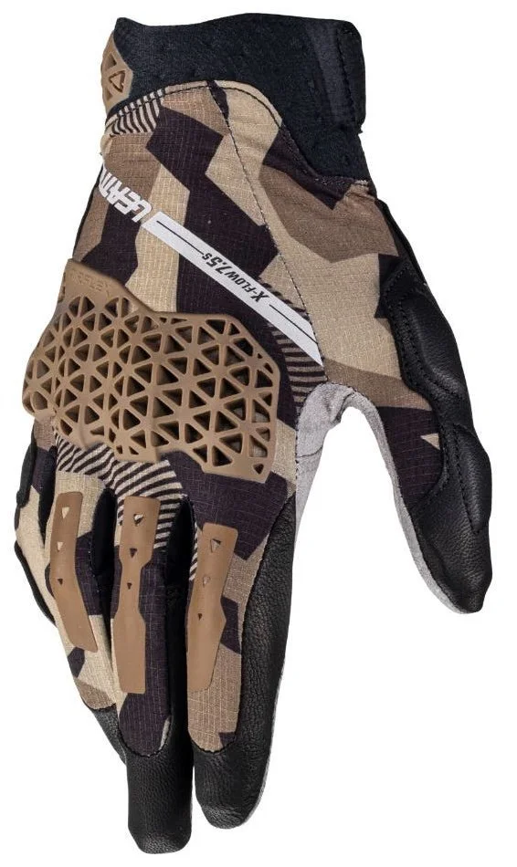 Leatt 7.5 X-FLOW ADVENTURE SHORT GLOVE [DESERT]