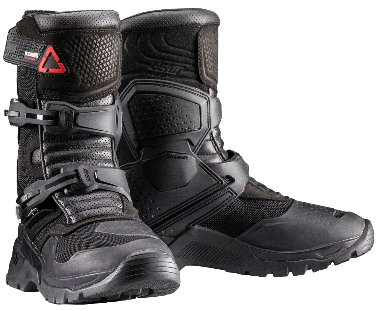 Leatt 7.5 X-FLOW SHORT ADVENTURE BOOT [BLACK]