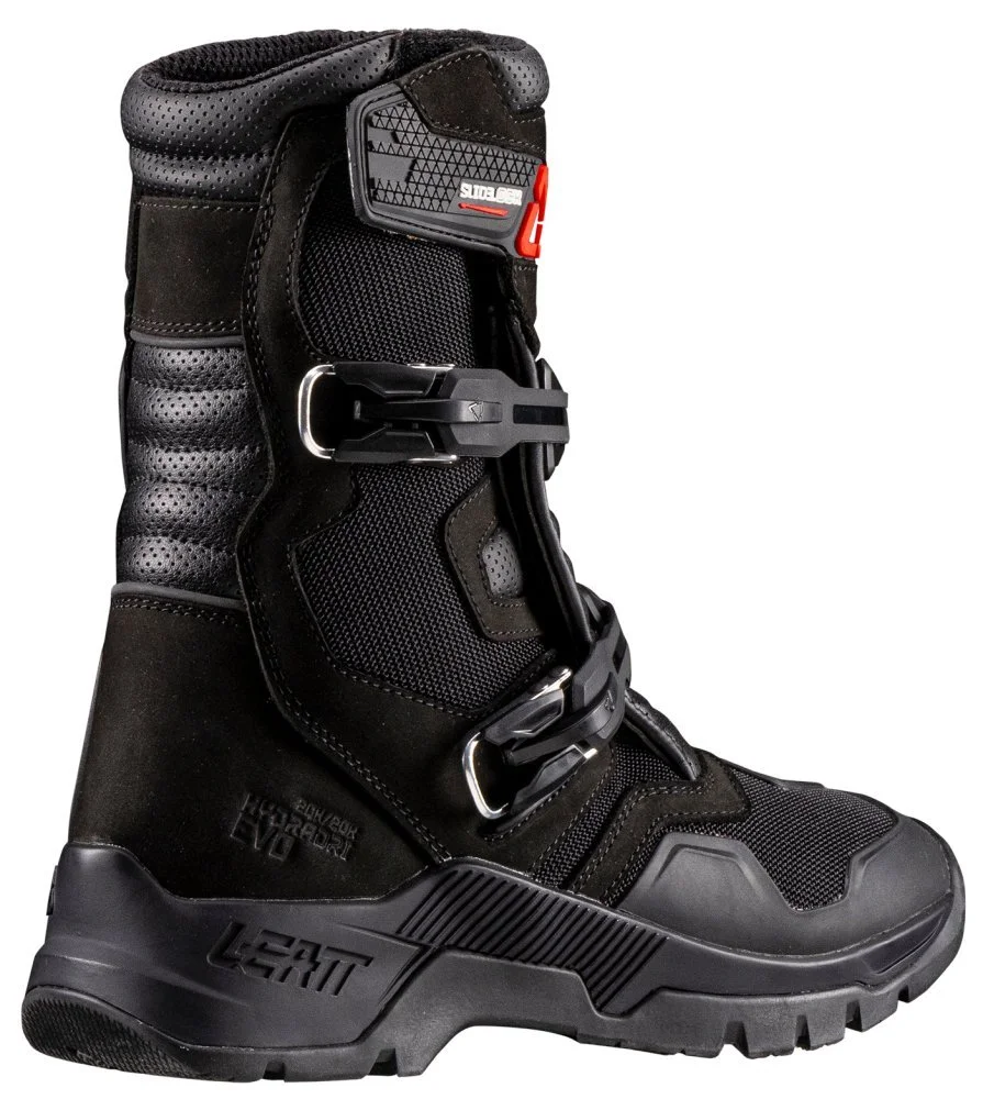 Leatt 7.5 X-FLOW SHORT ADVENTURE BOOT [BLACK]