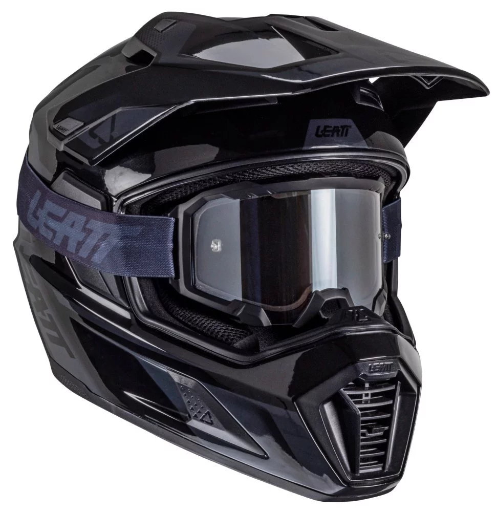 Leatt 8.5 ADVENTURE HELMET + GOGGLE [STEALTH]