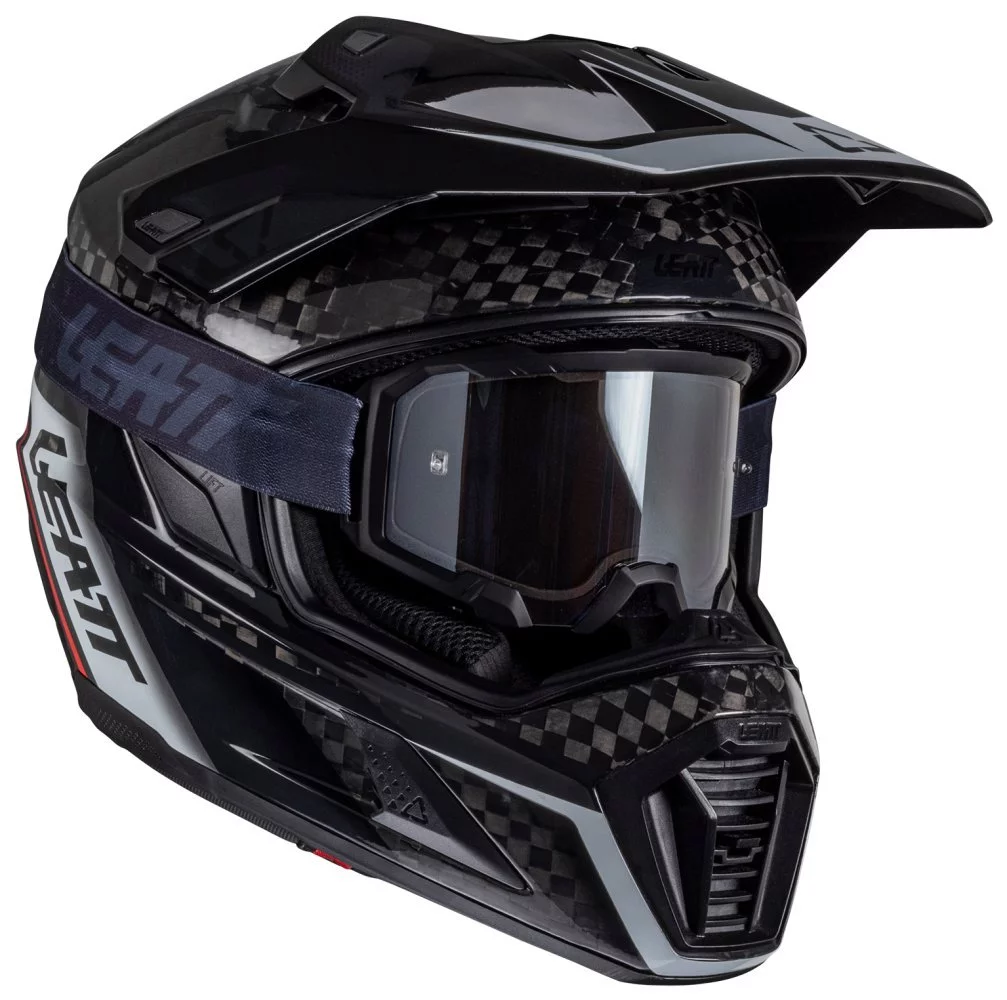 Leatt 9.5 ADVENTURE HELMET + GOGGLE [CARBON]