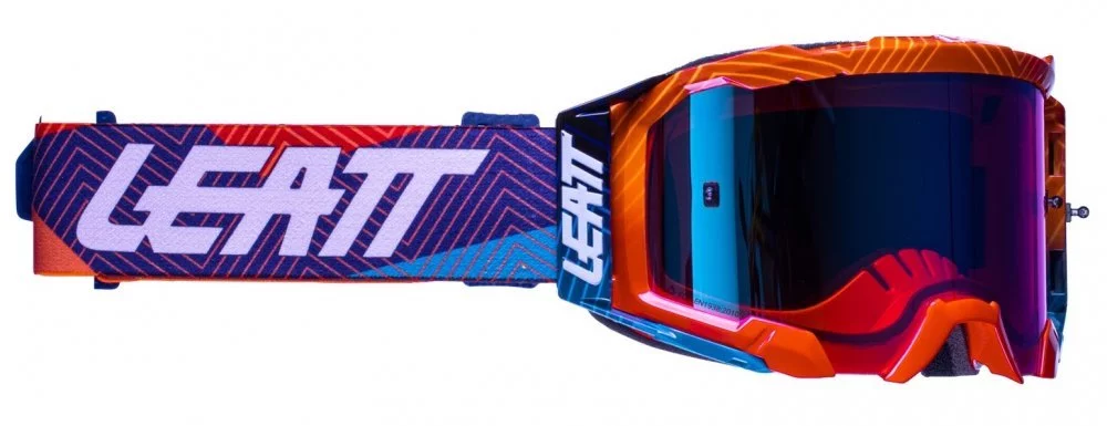 Leatt GOGGLE VELOCITY 5.5 - IRIZ BLUE [NEON ORANGE]