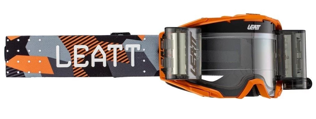 Leatt GOGGLE VELOCITY 6.5 ROLL-OFF - CLEAR [ORANGE]