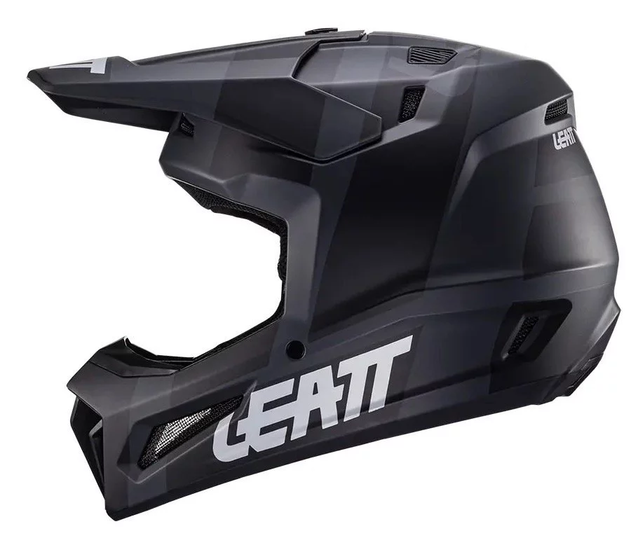 Leatt HELMET MOTO 3.5 + GOGGLE [BLACK]