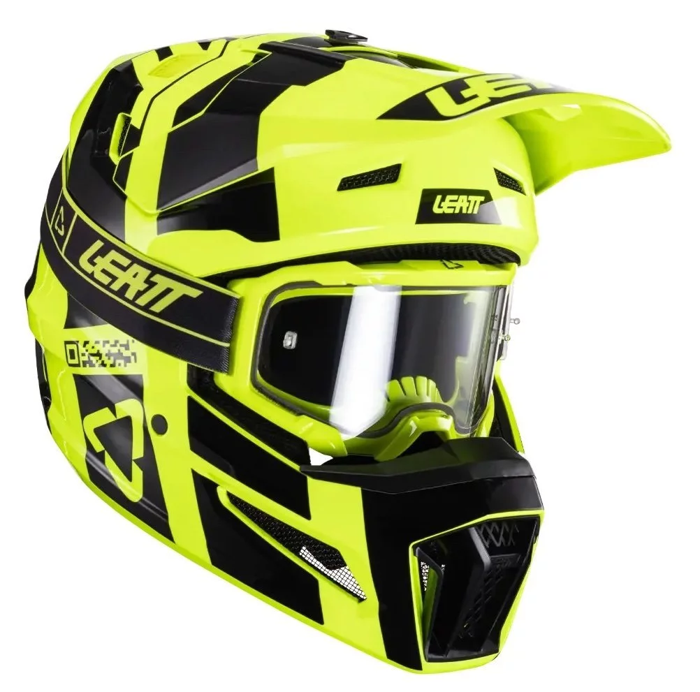 Leatt HELMET MOTO 3.5 + GOGGLE [CITRUS]