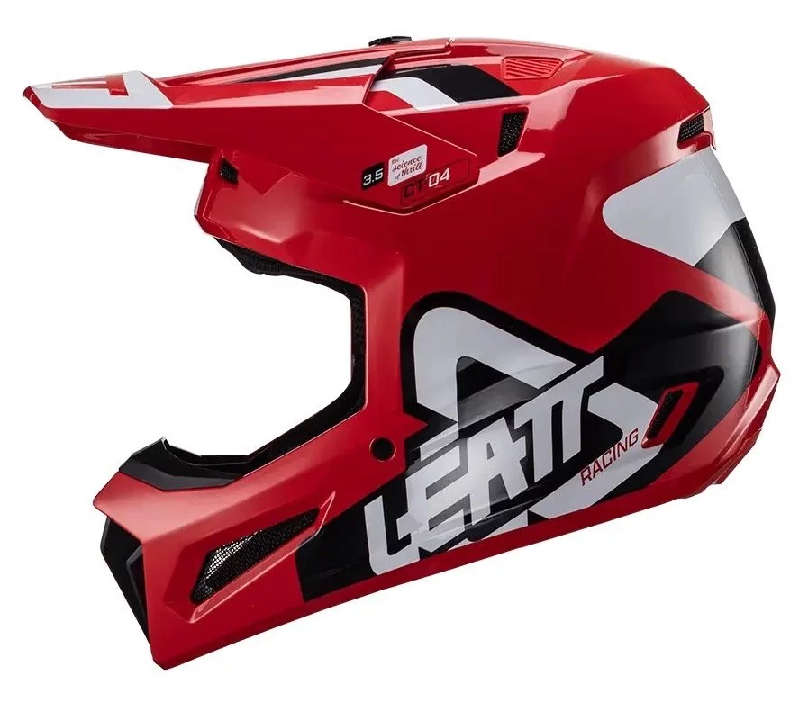 Leatt HELMET MOTO 3.5 + GOGGLE [RED]