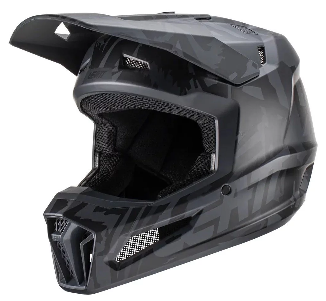 Leatt HELMET MOTO 3.5 + GOGGLE [STEALTH]